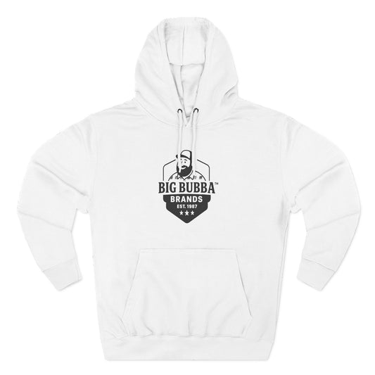 Cozy Fleece Hoodie with Big Bubba Logo - Perfect for Casual Days, Gift for Dads, Comfortable, Stylish Streetwear, Winter Fashion
