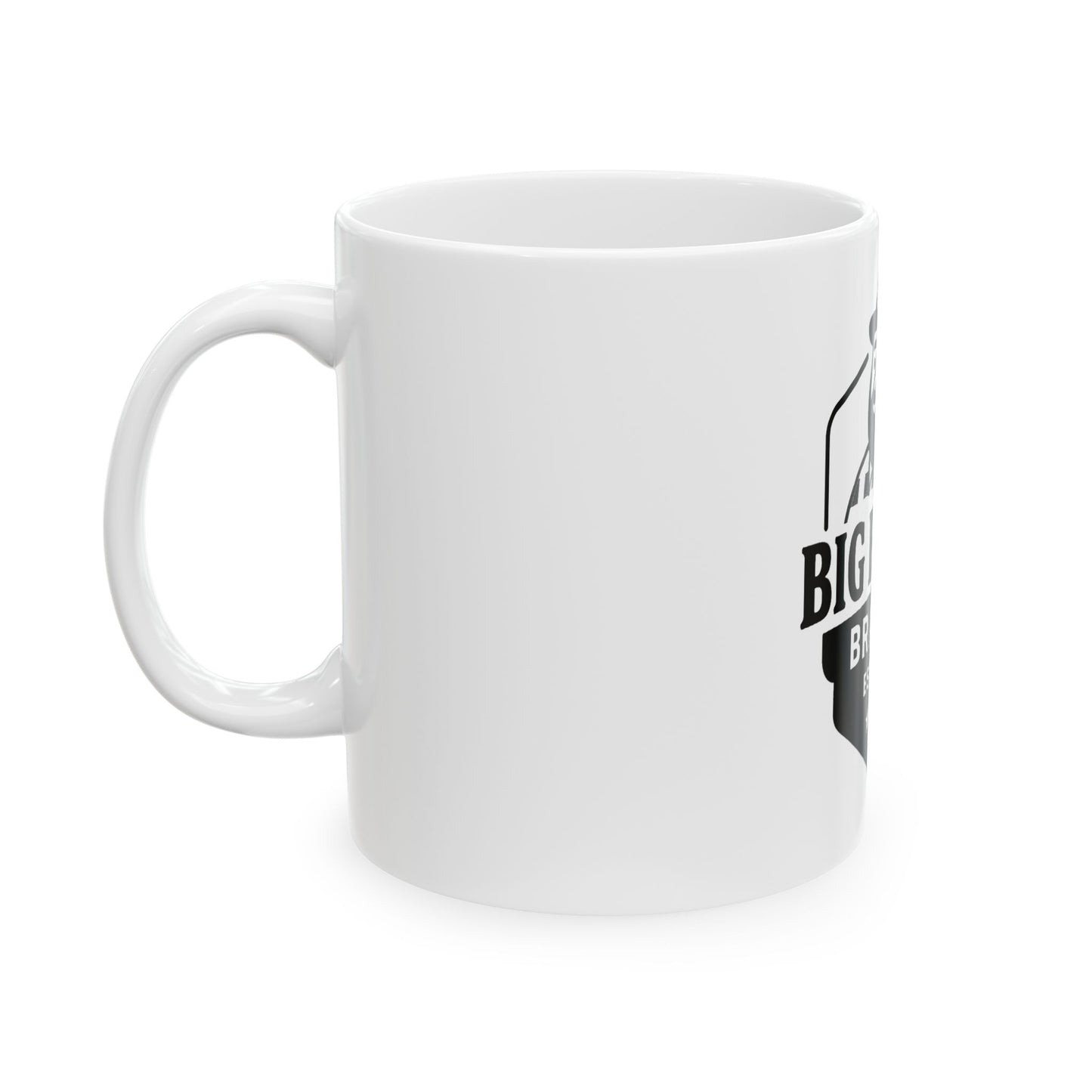 Personalized Big Bubba Ceramic Coffee Mug, Funny Gift, Customizable Beverage Cup, Kitchen Decor, Unique Birthday Present