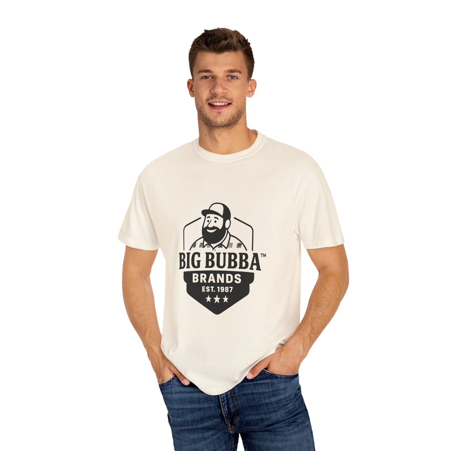 Casual Graphic T-shirt for Every Day Wear, Big Bubba Brands Tee, Unisex T-shirt, Perfect Gift for Dads, Birthday or Father’s Day