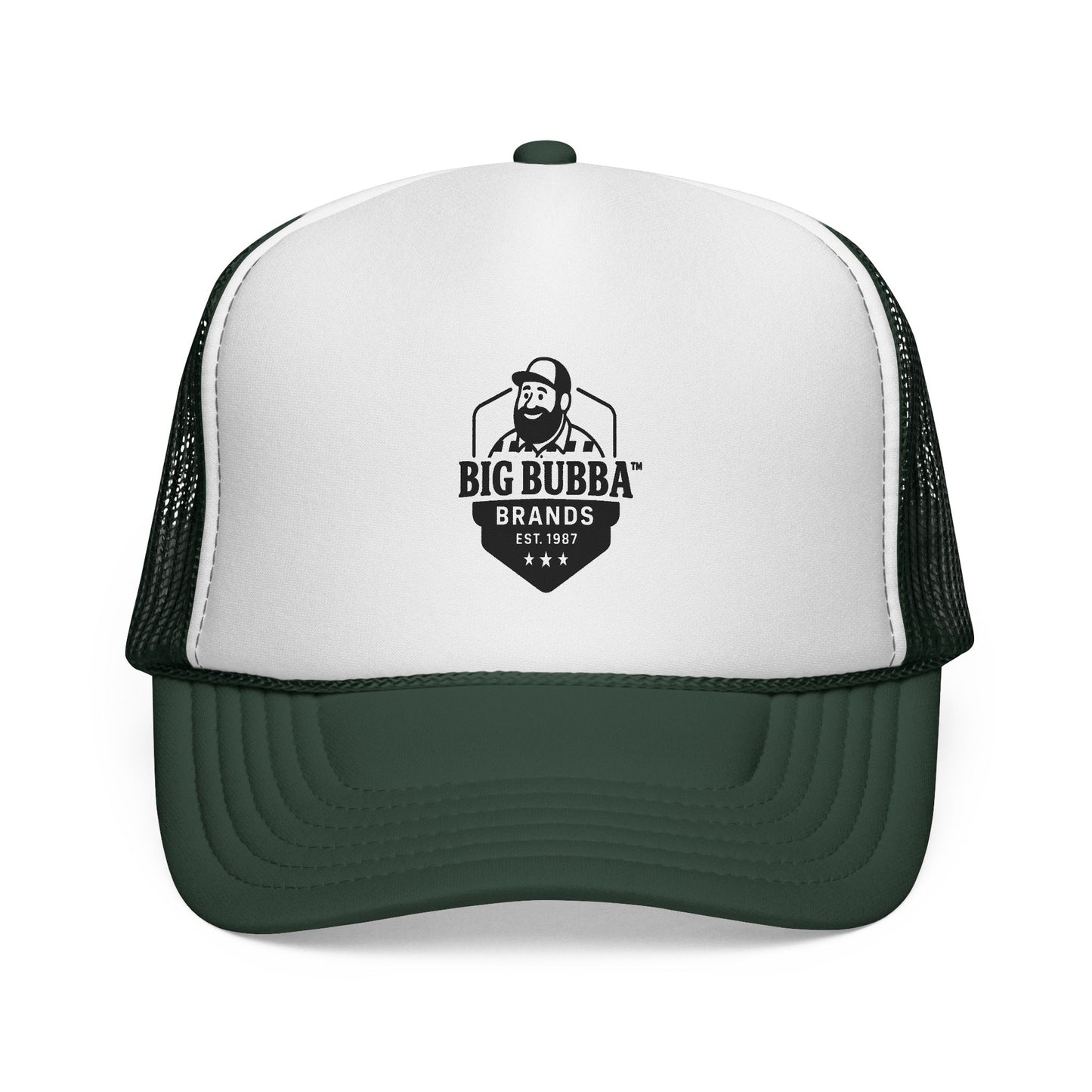 Classic Big Bubba Trucker Cap - Casual Everyday Style, Great for Outdoor Adventures, Gifts, Festivals, Fishing, Beachwear