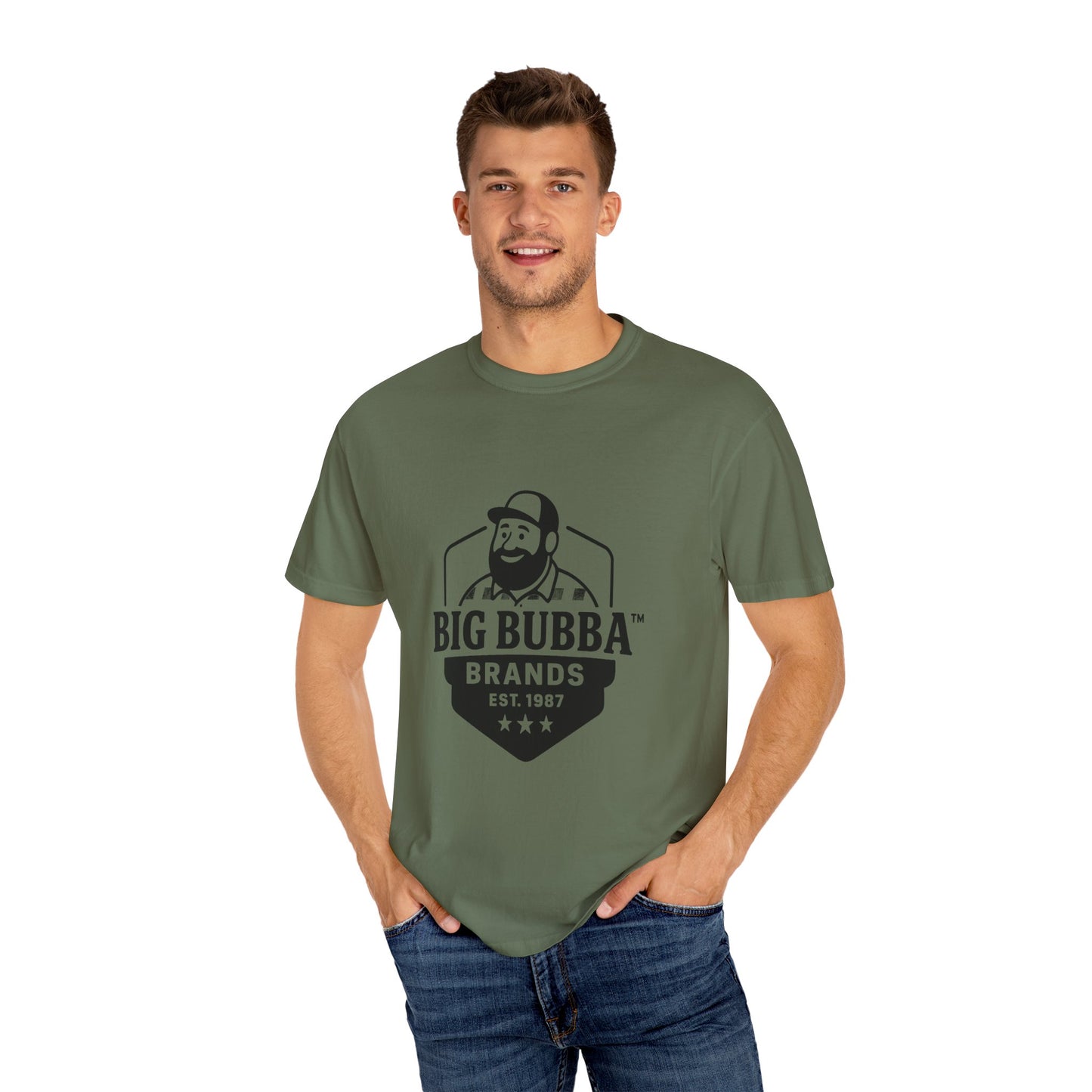 Casual Graphic T-shirt for Every Day Wear, Big Bubba Brands Tee, Unisex T-shirt, Perfect Gift for Dads, Birthday or Father’s Day