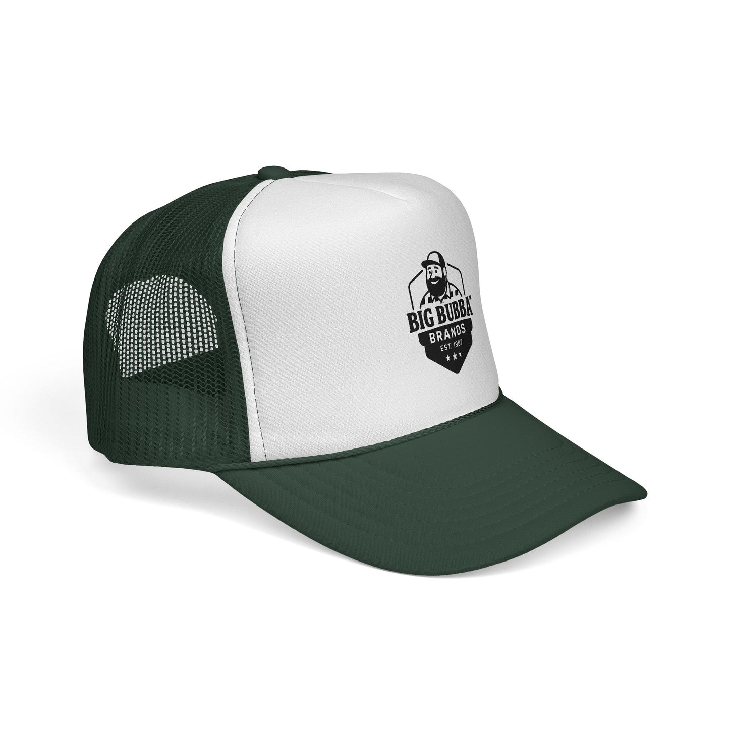Classic Big Bubba Trucker Cap - Casual Everyday Style, Great for Outdoor Adventures, Gifts, Festivals, Fishing, Beachwear