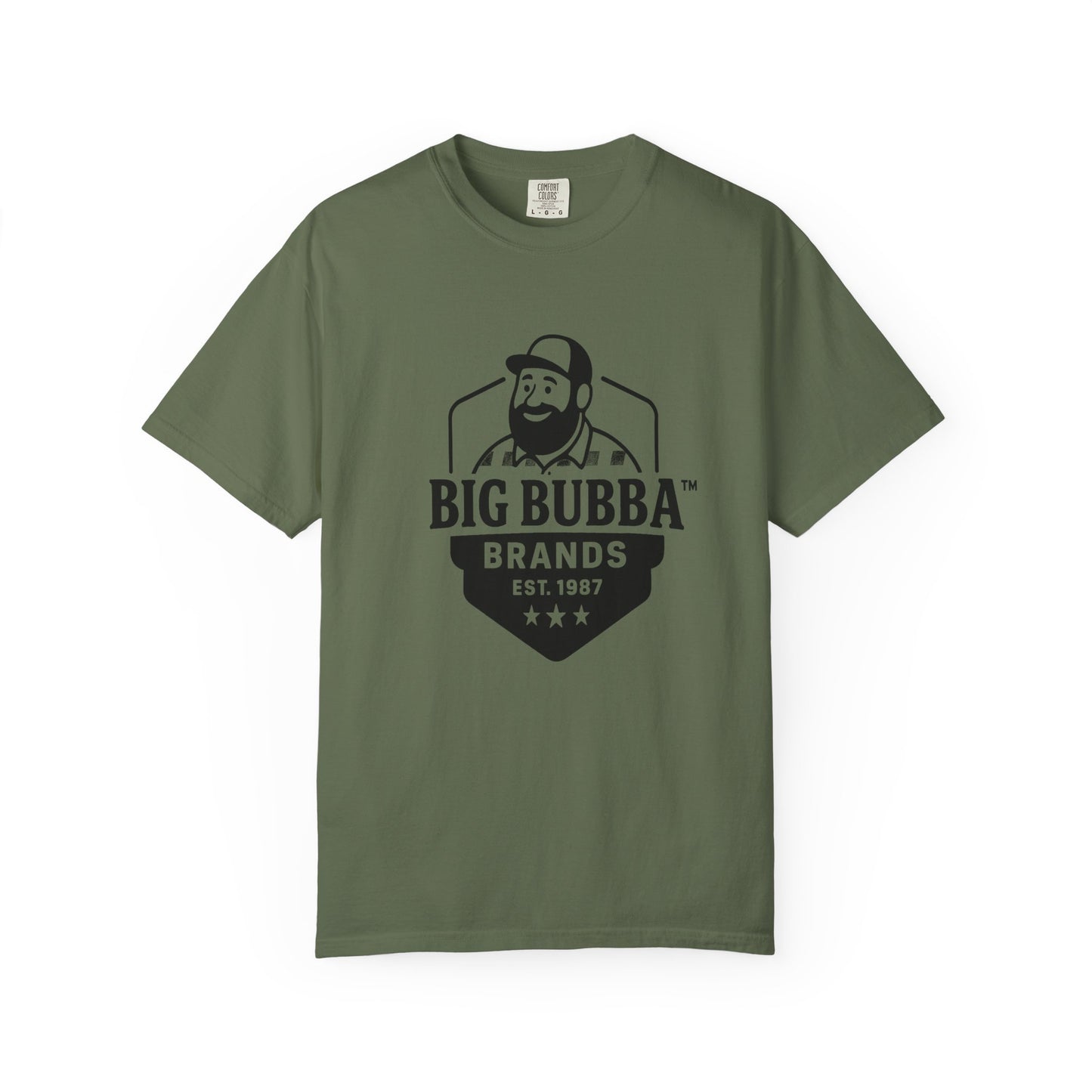 Big Bubba Brands Unisex Garment-Dyed T-shirt, Casual Wear, Gift for Him, Outdoor Adventures, Birthday Gift, Fashion Tee