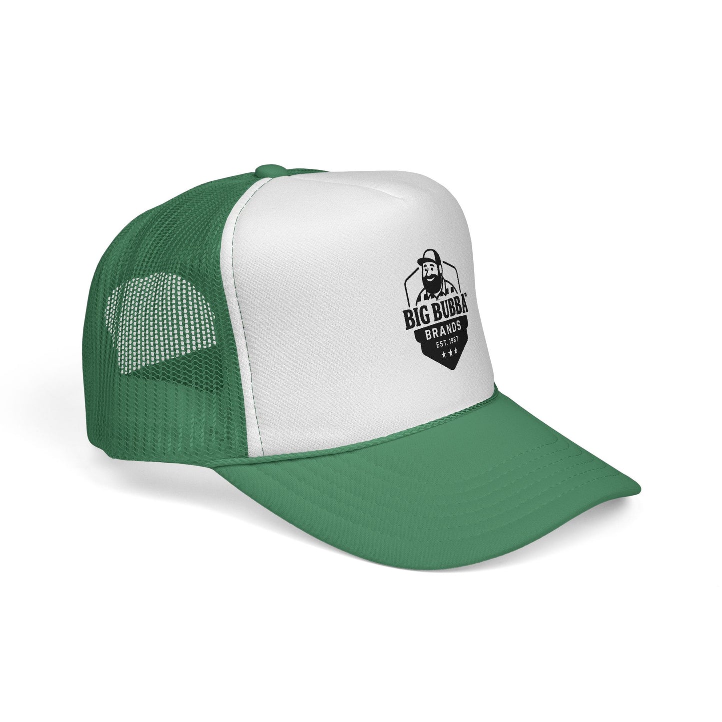Classic Big Bubba Trucker Cap - Casual Everyday Style, Great for Outdoor Adventures, Gifts, Festivals, Fishing, Beachwear