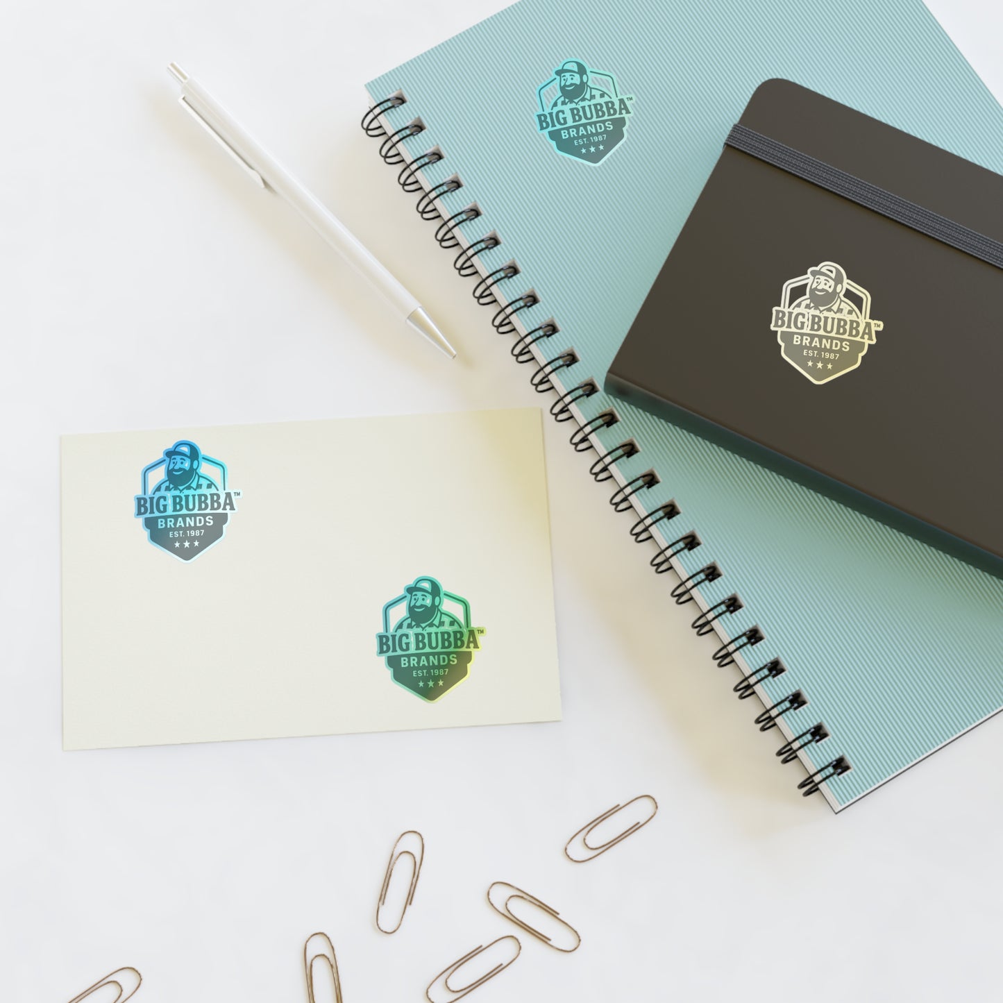 Big Bubba Sticker Sheets - Perfect for Scrapbooking, Journals, Gifts, Home Decor, and More!
