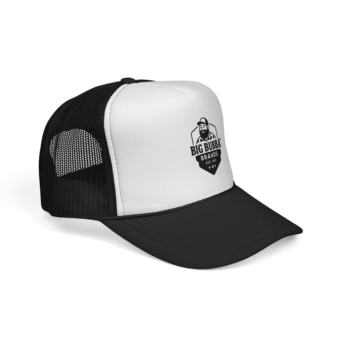 Classic Big Bubba Trucker Cap - Casual Everyday Style, Great for Outdoor Adventures, Gifts, Festivals, Fishing, Beachwear