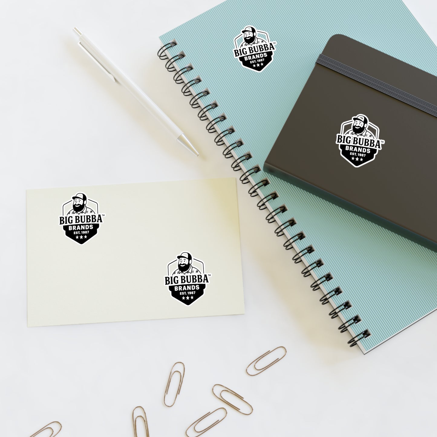 Big Bubba Sticker Sheets - Perfect for Scrapbooking, Journals, Gifts, Home Decor, and More!