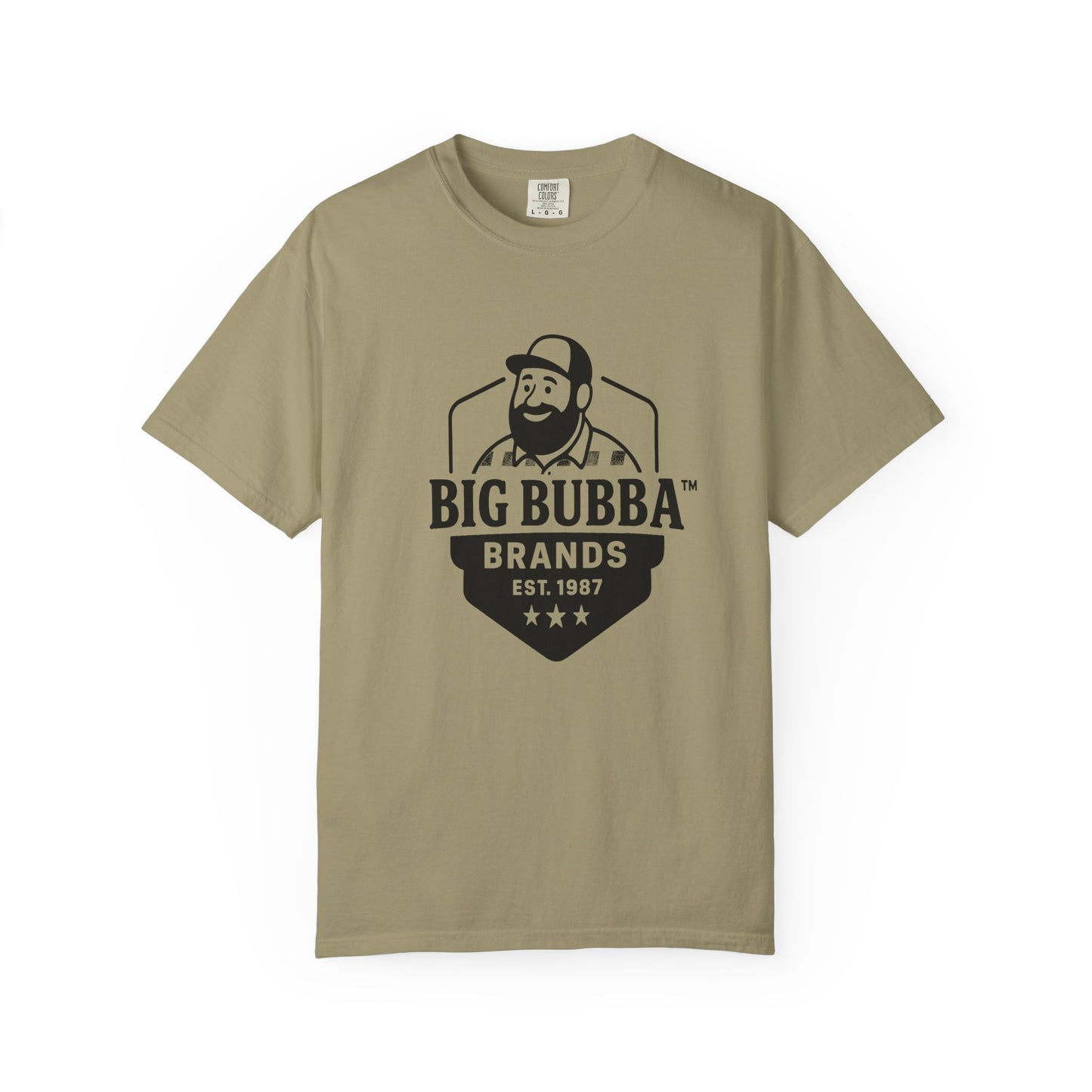 Big Bubba Brands Unisex Garment-Dyed T-shirt, Casual Wear, Gift for Him, Outdoor Adventures, Birthday Gift, Fashion Tee
