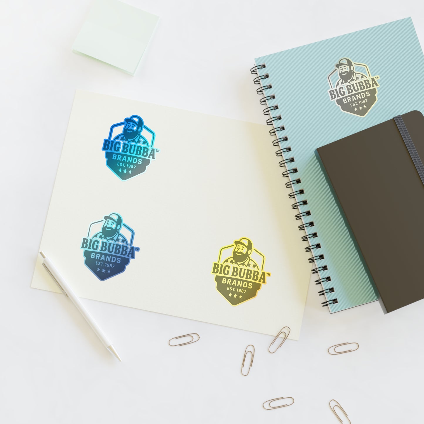 Big Bubba Sticker Sheets - Perfect for Scrapbooking, Journals, Gifts, Home Decor, and More!