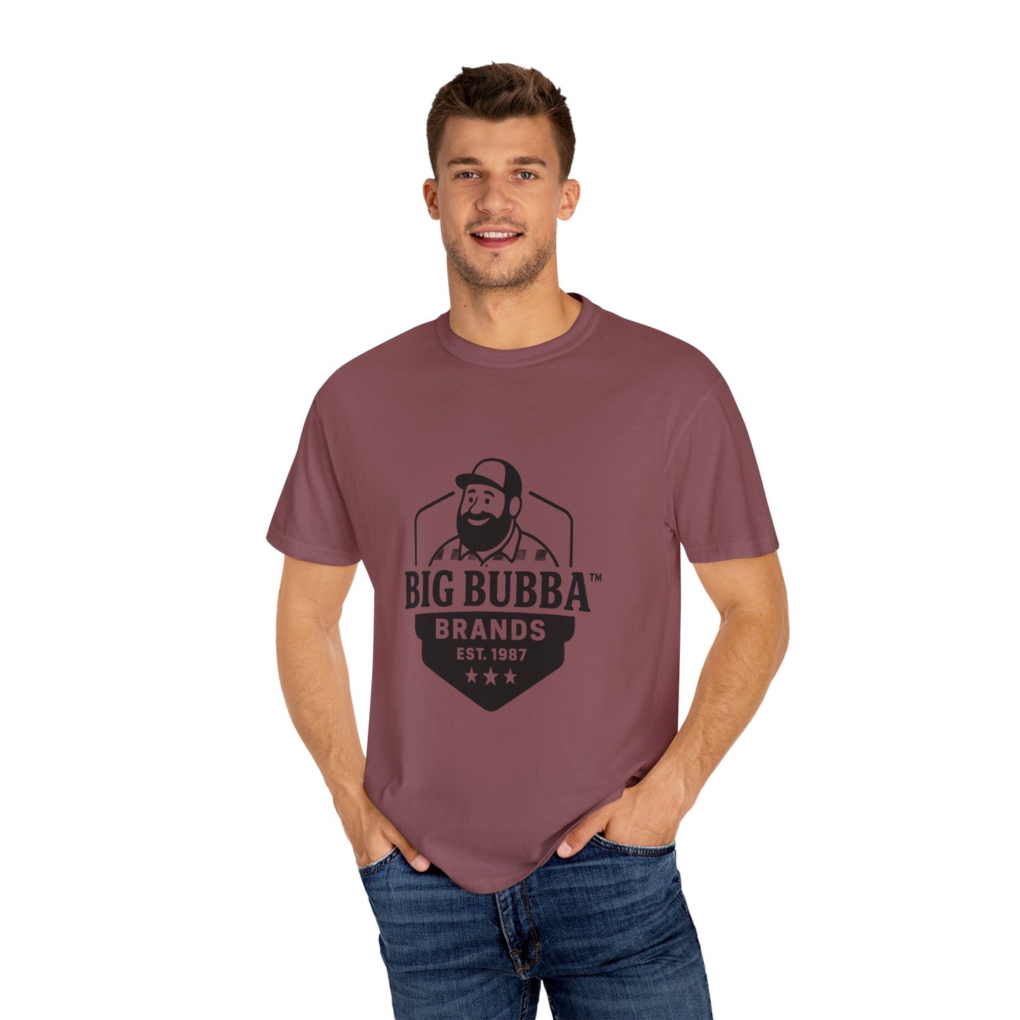 Casual Graphic T-shirt for Every Day Wear, Big Bubba Brands Tee, Unisex T-shirt, Perfect Gift for Dads, Birthday or Father’s Day