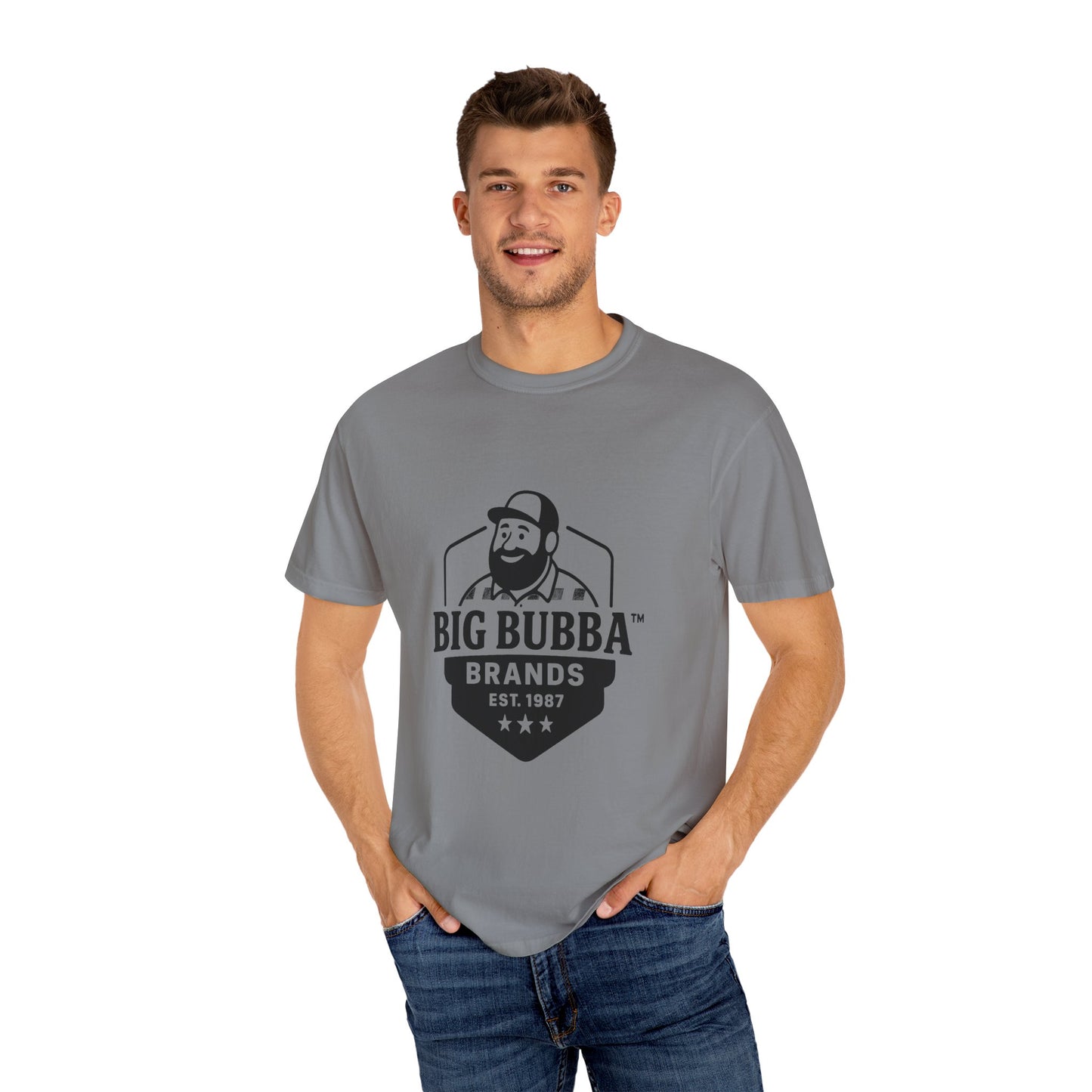 Casual Graphic T-shirt for Every Day Wear, Big Bubba Brands Tee, Unisex T-shirt, Perfect Gift for Dads, Birthday or Father’s Day