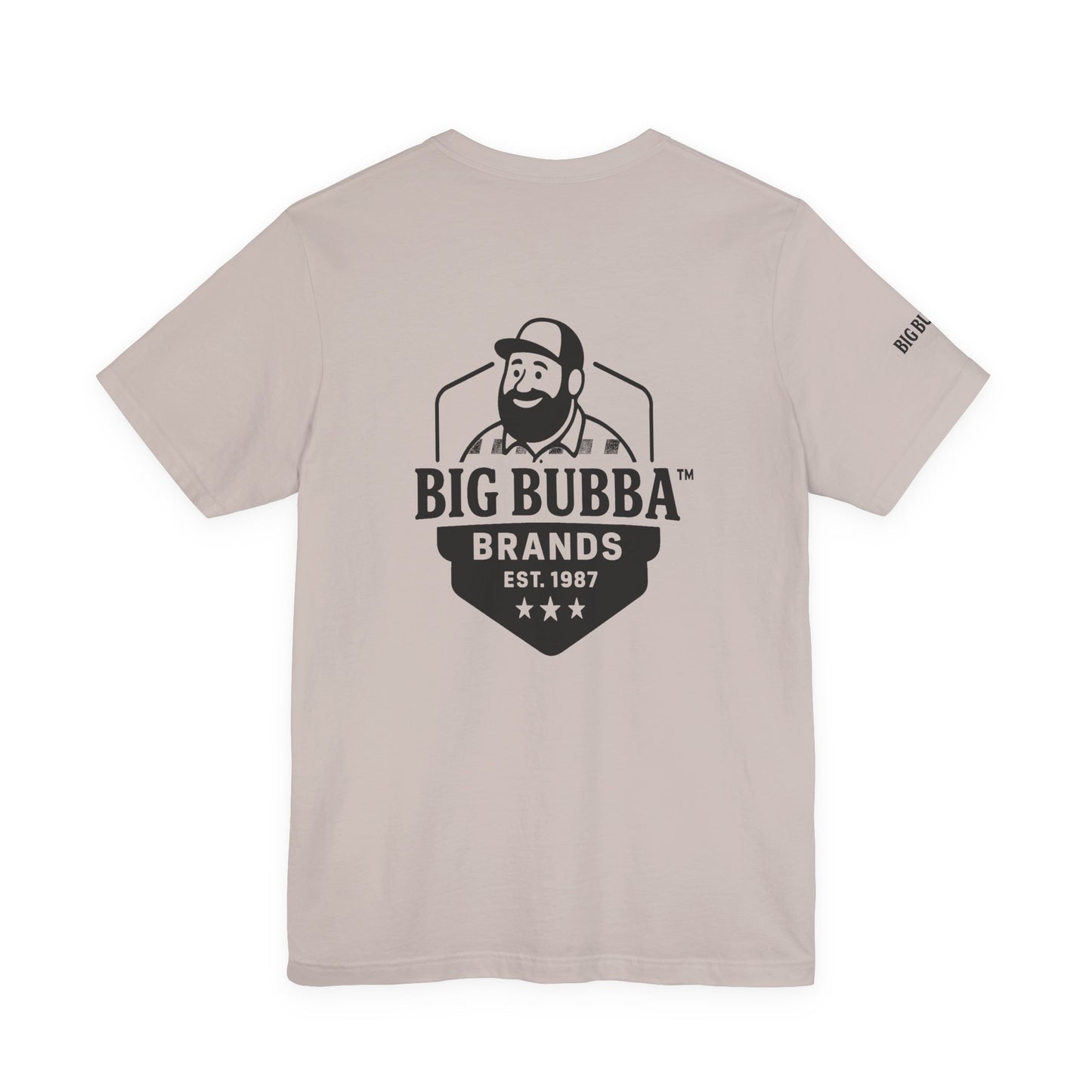 Big Bubba Unisex Jersey Short Sleeve Tee - Casual Graphic Tee, Gift for Him, Vintage Style Shirt, Father's Day, Outdoor Apparel