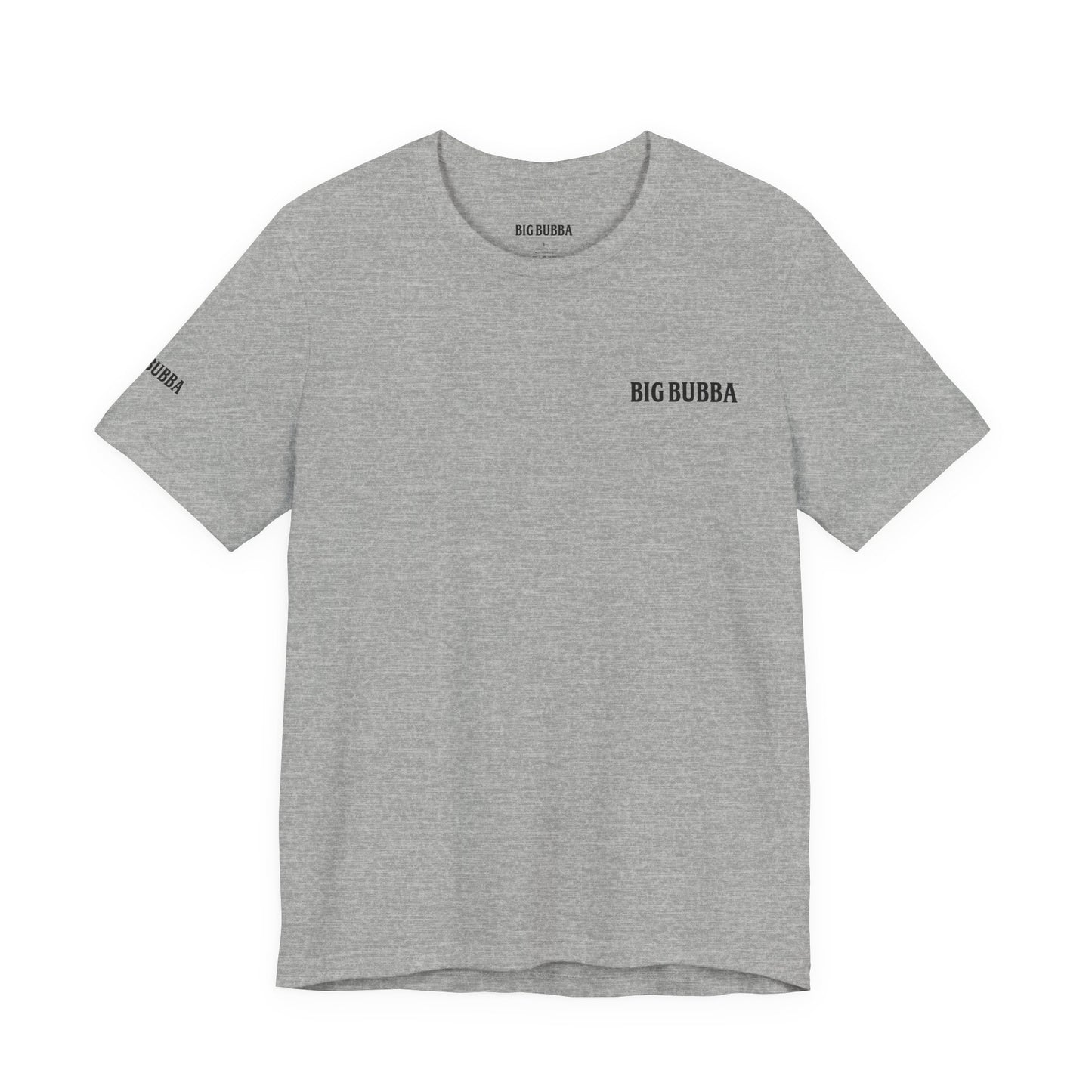 Big Bubba Unisex Jersey Short Sleeve Tee - Casual Graphic Tee, Gift for Him, Vintage Style Shirt, Father's Day, Outdoor Apparel