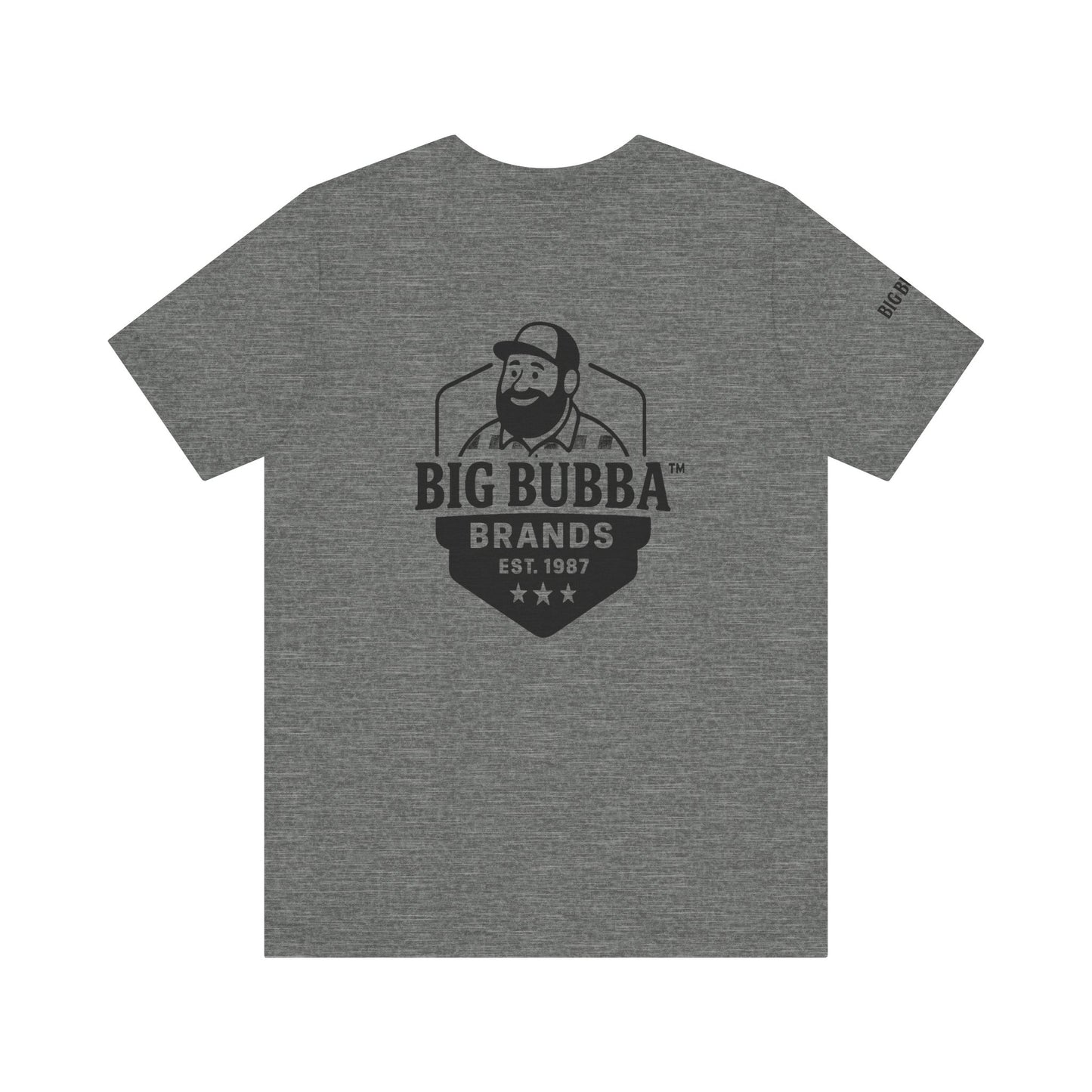 Big Bubba Unisex Jersey Short Sleeve Tee - Casual Graphic Tee, Gift for Him, Vintage Style Shirt, Father's Day, Outdoor Apparel