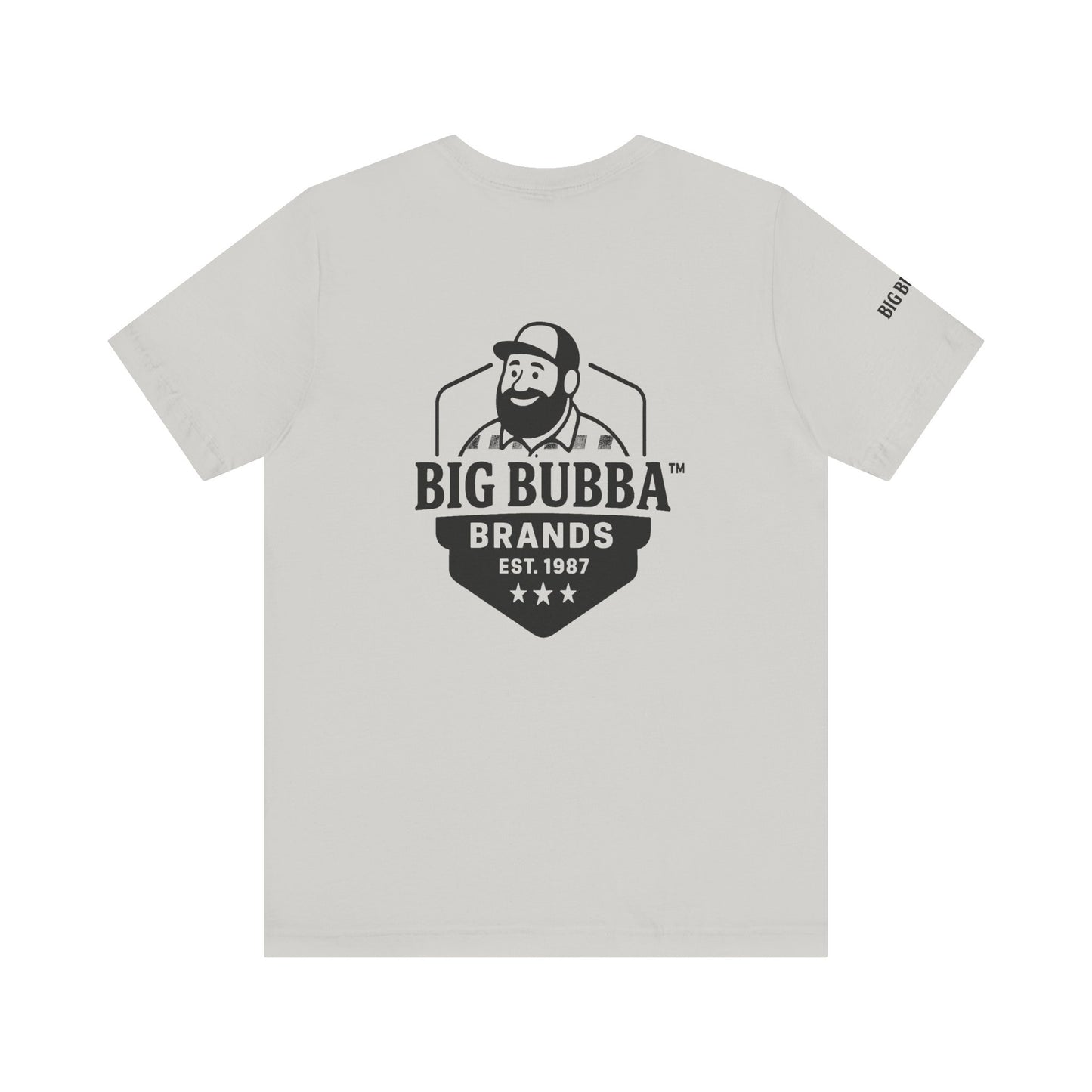 Big Bubba Unisex Jersey Short Sleeve Tee - Casual Graphic Tee, Gift for Him, Vintage Style Shirt, Father's Day, Outdoor Apparel