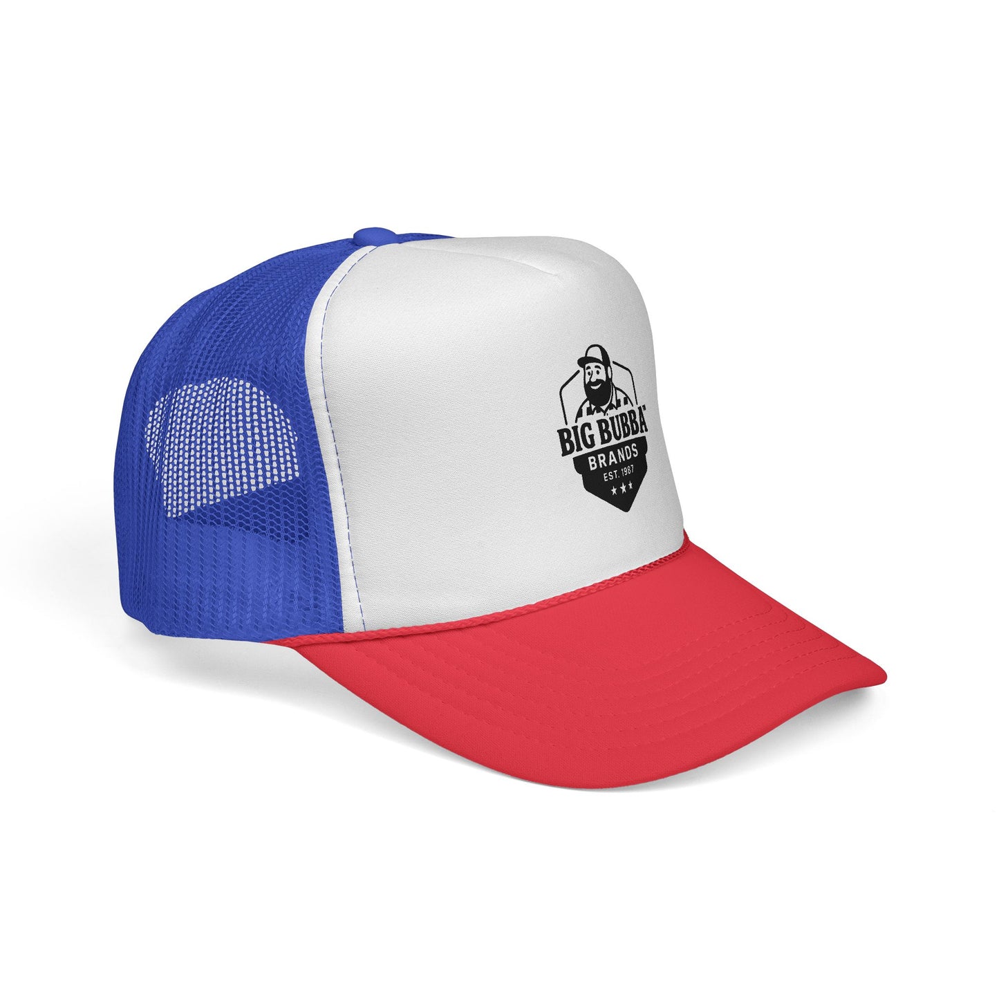 Classic Big Bubba Trucker Cap - Casual Everyday Style, Great for Outdoor Adventures, Gifts, Festivals, Fishing, Beachwear