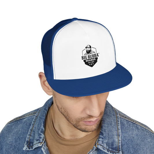 Cool Embroidered 5 Panel Trucker Cap - Big Bubba's Brand, Fashion Accessory, Outdoor Gear, Birthday Gift, Summer Style