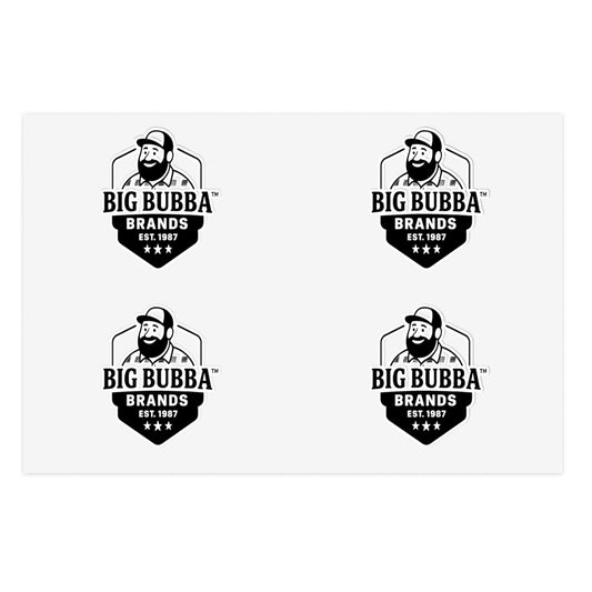 Big Bubba Sticker Sheets - Perfect for Scrapbooking, Journals, Gifts, Home Decor, and More!