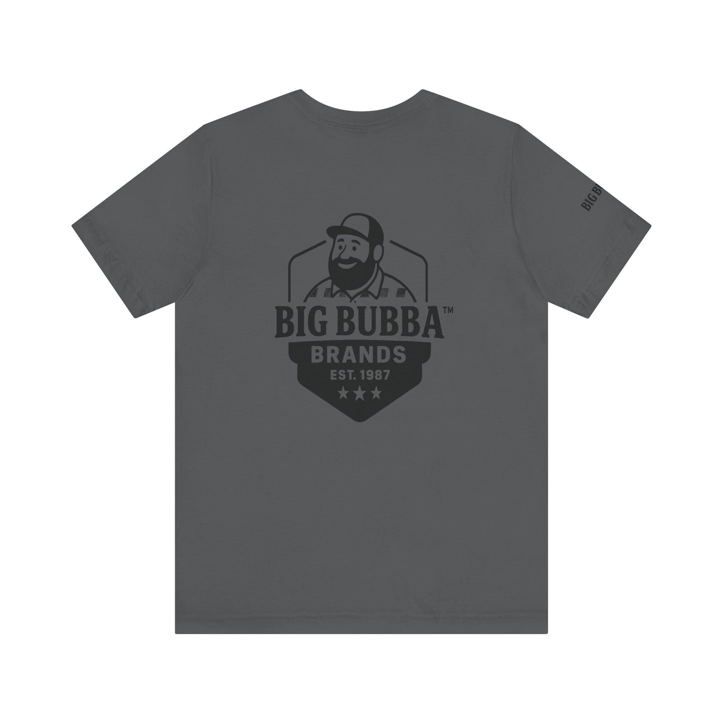 Big Bubba Unisex Jersey Short Sleeve Tee - Casual Graphic Tee, Gift for Him, Vintage Style Shirt, Father's Day, Outdoor Apparel