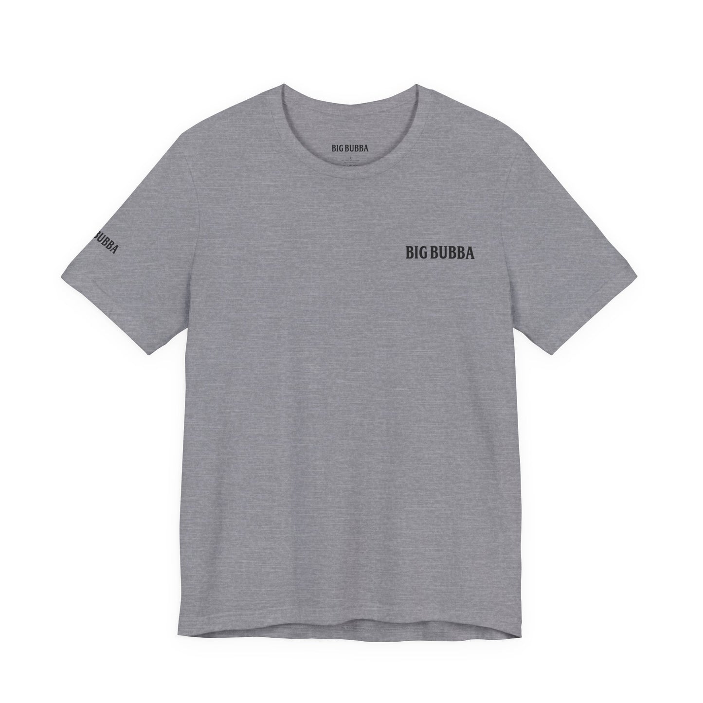 Big Bubba Unisex Jersey Short Sleeve Tee - Casual Graphic Tee, Gift for Him, Vintage Style Shirt, Father's Day, Outdoor Apparel