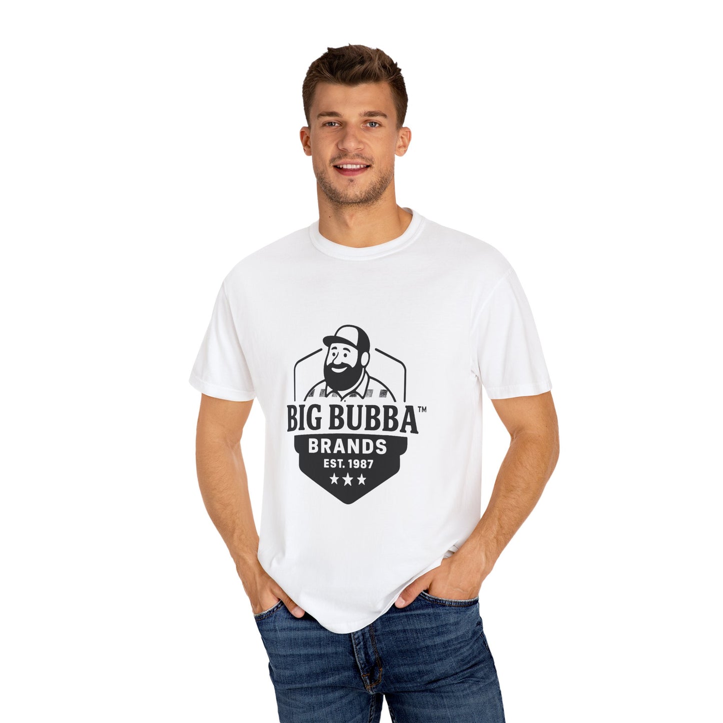 Casual Graphic T-shirt for Every Day Wear, Big Bubba Brands Tee, Unisex T-shirt, Perfect Gift for Dads, Birthday or Father’s Day