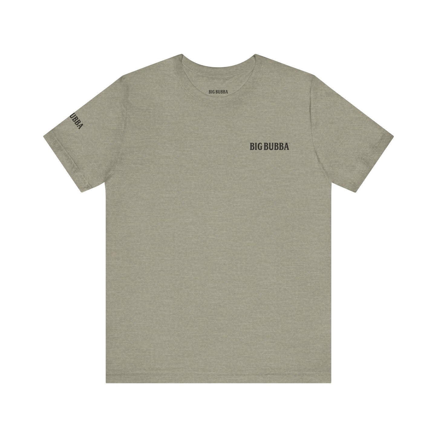 Big Bubba Unisex Jersey Short Sleeve Tee - Casual Graphic Tee, Gift for Him, Vintage Style Shirt, Father's Day, Outdoor Apparel